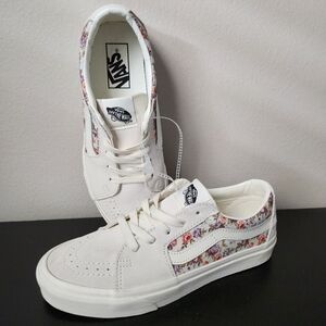 Vans Unisex Adult Men's 6.5 / Women's 8 Vintage Floral Marshmallow Sneaker Shoes
